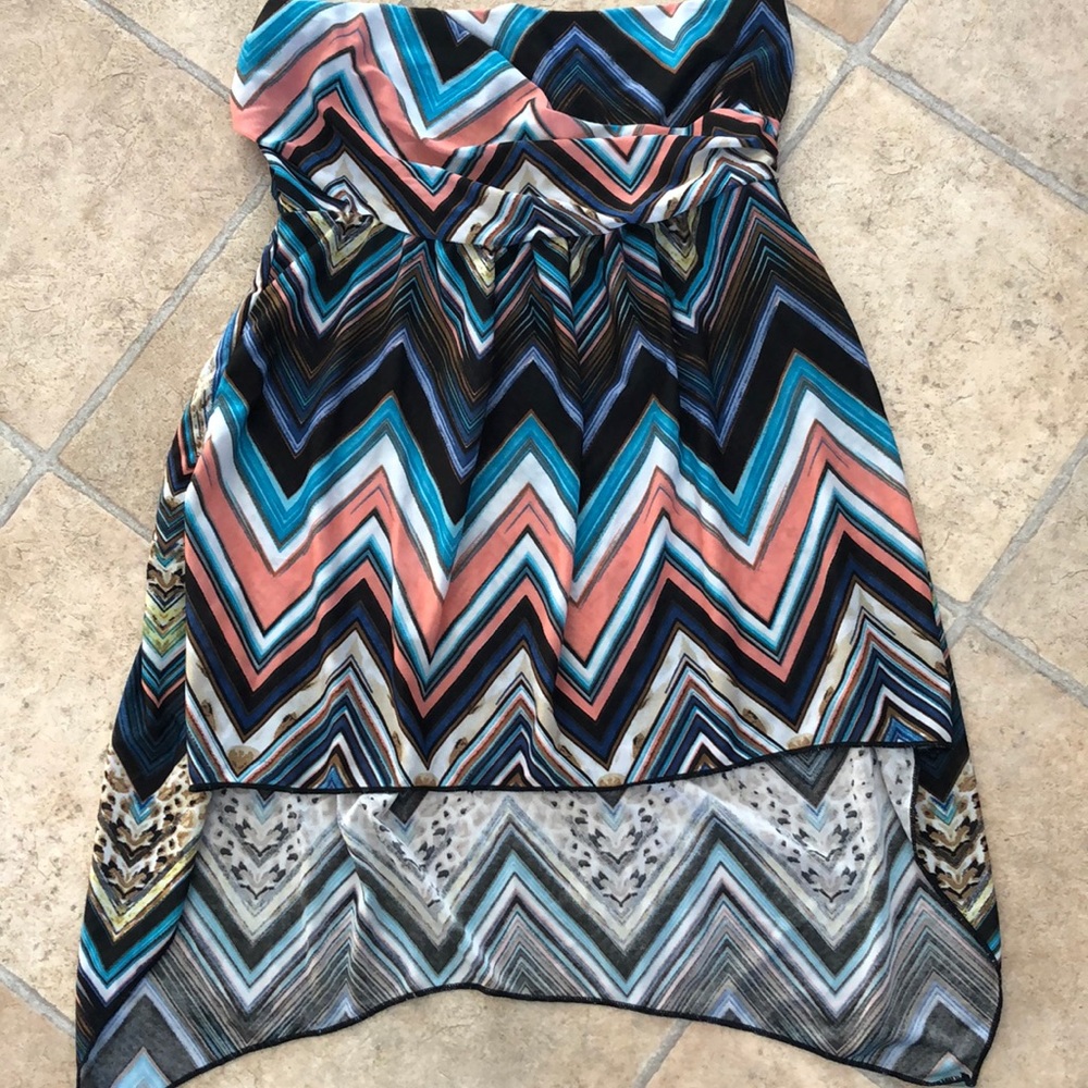 3/$25 -‘Guilty’ strapless pretty top